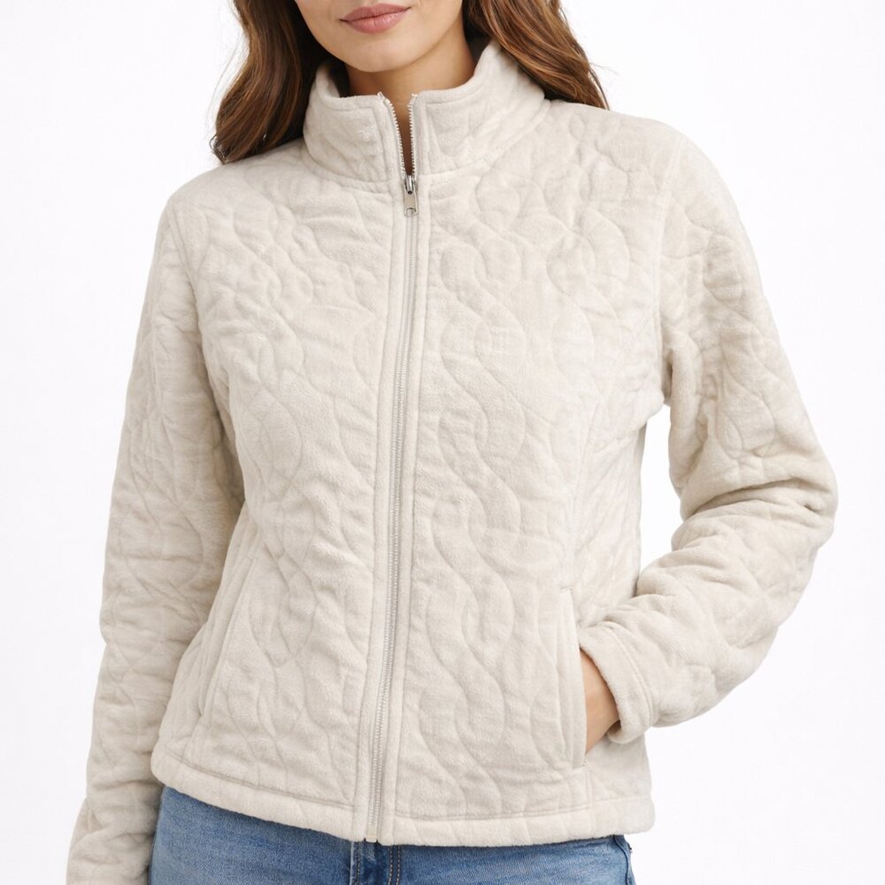 Eivissa Quilted Zip Jacket Women’s XL